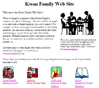 Kwan Family Website